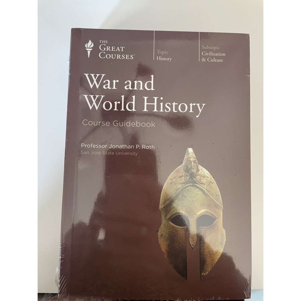 War and World History – Jonathan P. Roth | The Great Courses Guidebook DVD NWT